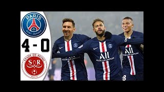 All Goals Brest - PSG résumé vidéo buts Highlight