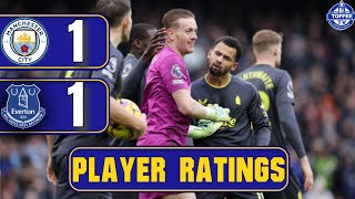 Manchester City 1-1 Everton | Player Ratings