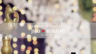 Marriage ceremony of Jijo and Rosh