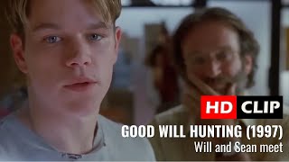 GOOD WILL HUNTING (1997) | Will meets Sean