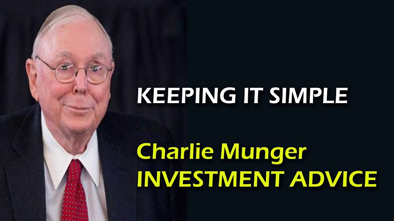 Charlie Munger's Investment Advice | Latest Interview - YouTube