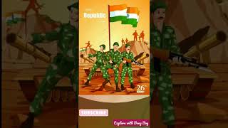 Happy Republic Day 🇮🇳 2023 Whatsapp Status l Indian Army Status Video #shorts #youtubeshorts
