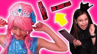 WORLD'S BIGGEST PARTY POPPER - New Year's Eve 2017 Party - Princesses In Real Life | Kiddyzuzaa