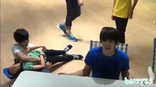 130706 SEVENTEEN TV Mingyu \u0026 Samuel Cute Moment