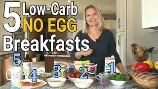 5 Non Egg, Low Carb Breakfasts (What to Eat besides Eggs)
