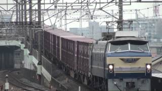 EF66形27号機～艶々な姿で～貨物列車3064レ＠武蔵野線