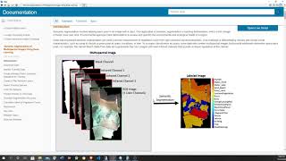 Semantic segmentation of multispectral image using deep learning