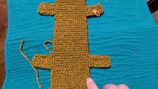 Knitted simple bear Part 1