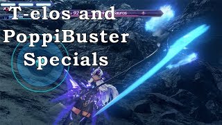 T-elos and PoppiBuster All Specials - Xenoblade Chronicles 2