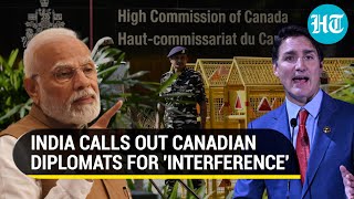 India Snaps At Canada's '41 Diplomats Unsafe' Charge; Calls Out 'Interference' I Watch