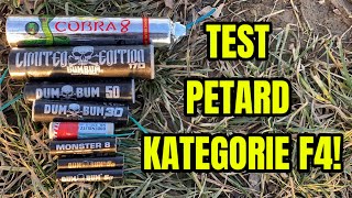 TEST PETARD F4! **COBRA 8**