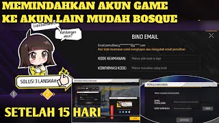 FITUR UNBIND FF || CARA PINDAH AKUN FREE FIRE KE AKUN LAIN MEMULIHKAN AKUN FF SETELAH BIND 15 HARI