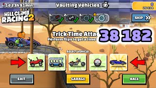 Hill Climb Racing 2 – 38182 (39400) points in VAULTING VEHICLES Team Event
