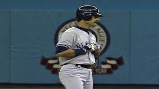 1995 ALDS Gm5: Mattingly's double brings in two
