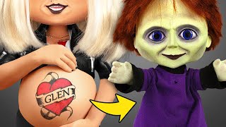Turning An Old Doll Into Glen The Son Of Chucky And Tiffany