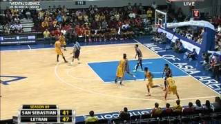 News5E | LETRAN KNIGHTS VS. SAN SEBASTIAN STAGS 3RD QTR | NCAA SEASON '89 JUNE 22, 2013