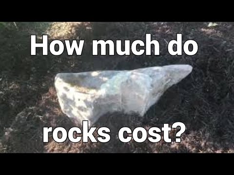 How much is a ton of rocks cost?