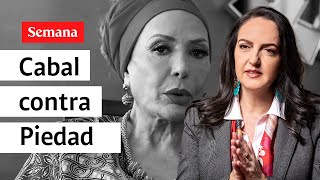 María Fernanda Cabal sobre muerte de Piedad Córdoba: “estoy llena de dudas” | Semana Noticias