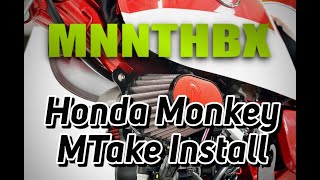 2019 Honda Monkey MNNTHBX Mtake Intake System Install