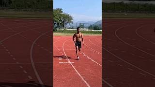 100 meter sprint technique 🙏 ❤️ #sprinter