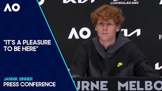 Jannik Sinner Press Conference | Australian Open 2024 Fourth Round
