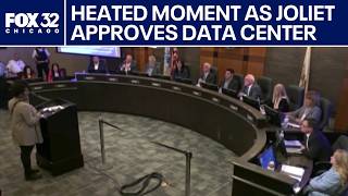 Heated moments in Joliet City Council meeting as data center approved