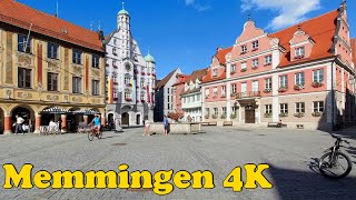 Memmingen, Germany Walking tour [4K].