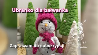 Ubranko dla bałwanka