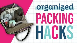 Pack with Me | Organized Travel Tips \u0026 Tricks