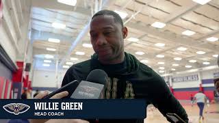 Willie Green Recaps Win vs. Suns and Previews OKC Game | New Orleans Pelicans