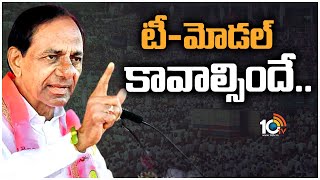 Super Punch | టీ-మోడల్ కావాల్సిందే..! | CM KCR at BRS Public Meet in Maharashtra | 10TV