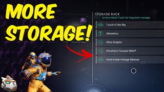 How To Unlock Extra Storage For Ships and Multitools! No Man's Sky Worlds Part 2 Update