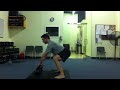 28kg double kettlebell swings