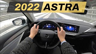 2022 Opel Astra POV Drive In Snowy conditions (Binaural Audio)