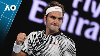 Federer v Nadal: Set 1 highlights (Final) | Australian Open 2017