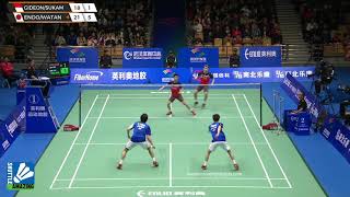 Kevin Sanjaya/ Marcus Fernaldi vs Hiroyuki Endo/ Yuta Watanabe | Final Badminton Asia Championships