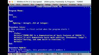 Pascal 101