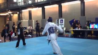 Ray Smith TaeKwonDo -Nik Poland -US Cup Team Trail Head Shot Winner