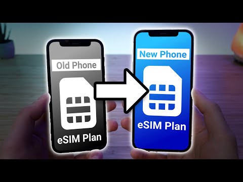 How to transfer eSIM from one iPhone to another