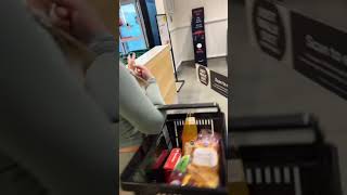 YOU PAY FOR GROCERIES WITH YOUR HAND...