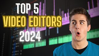 Top 5 VIDEO EDITING Software (2024) | For content creators and video editors