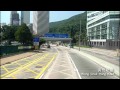 hong kong bus ride 新巴 da95 @ 590 中環 交易廣場 鴨脷洲 海怡半島 全程行車影片