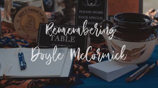 Remembering Doyle McCormick