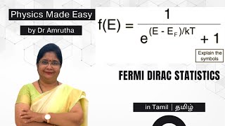 Fermi Dirac Distribution