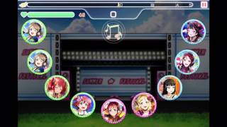 【スクフェス】Aqours UR艦隊でジングルベルがとまらないをプレイ！