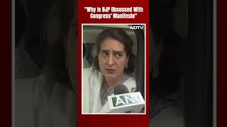 Priyanka Gandhi Vadra: "Why Is BJP Obsessed With Congress' Manifesto"