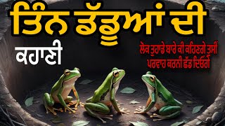 ਤਿੰਨ ਡੱਡੂਆਂ ਦੀ ਜ਼ਿੰਦਗੀ ਬਦਲ ਦੇਣ ਵਾਲੀ ਕਹਾਣੀ ॥ Best Life Changing Motivational Story