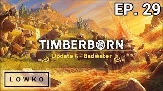 Let's play Timberborn Badwater with Lowko! (Ep. 29)