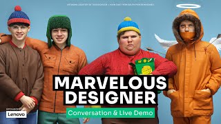 Marvelous Designer: Conversation & Live Garment Creation Demo
