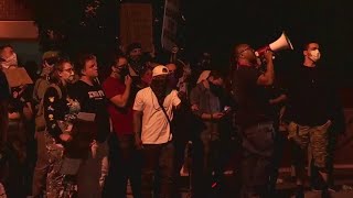 Protests continue in Roanoke for a second night